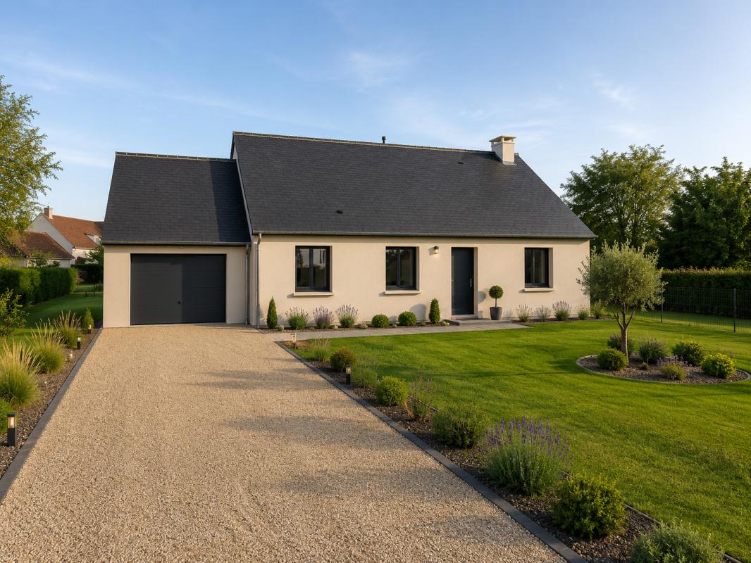 PLAIN PIED 3 CHAMBRES