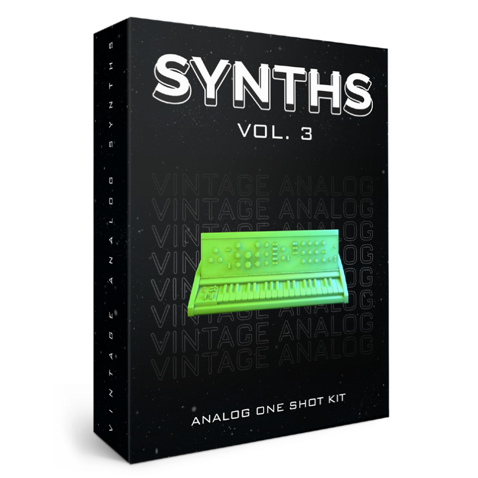 Synths Vol.3 Analog One Shots