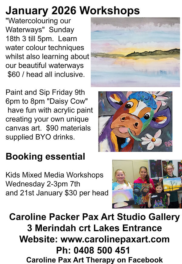 January 2026 Workshops