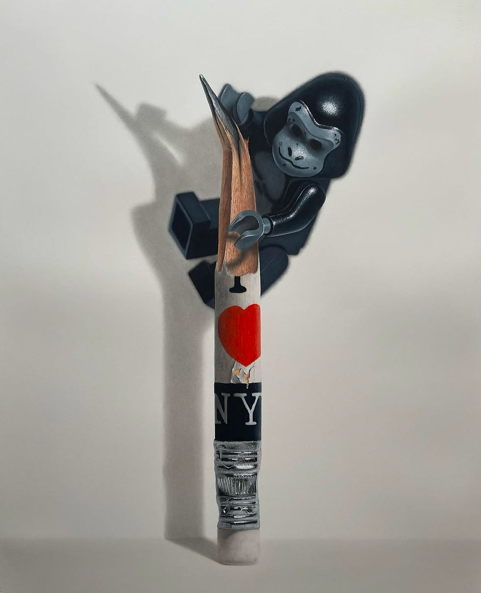 Jamie Eade King Kong pencil