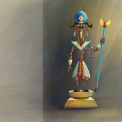 Digital paint Egyptian Character Final
