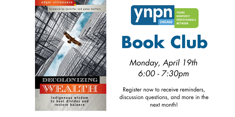 Nonprofit Book Club - "Decolonizing Wealth"