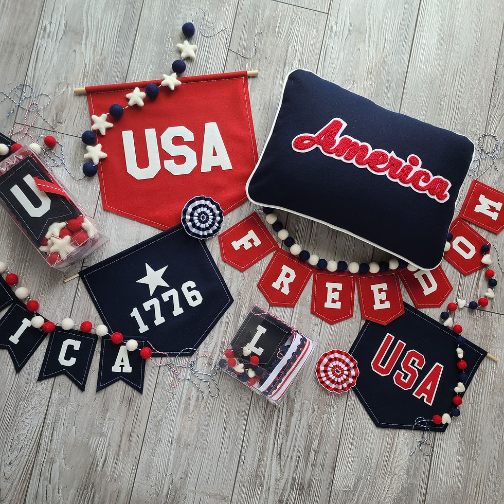 Thumbnail: USA Banner - RED