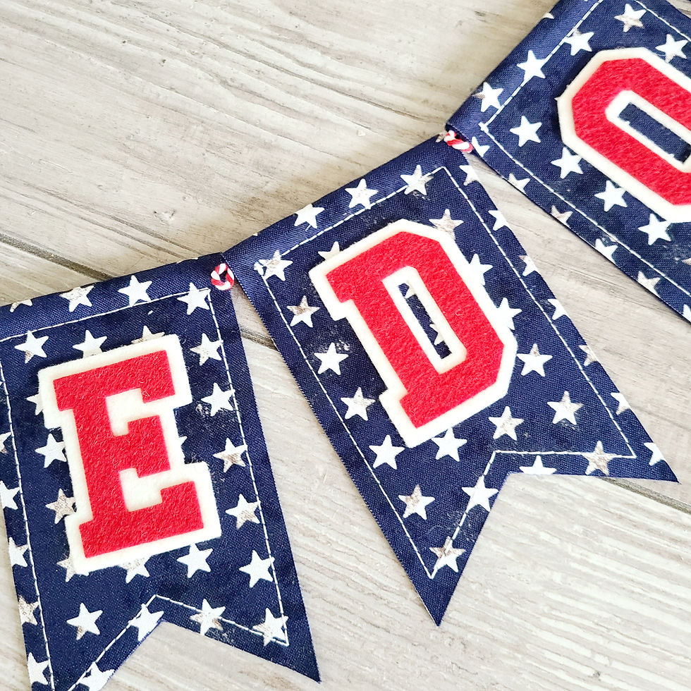 Thumbnail: FREEDOM on Fabric Bunting
