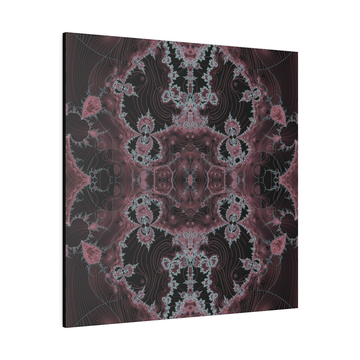 Abstract Fractal Canvas Art | Elegant Julia Set