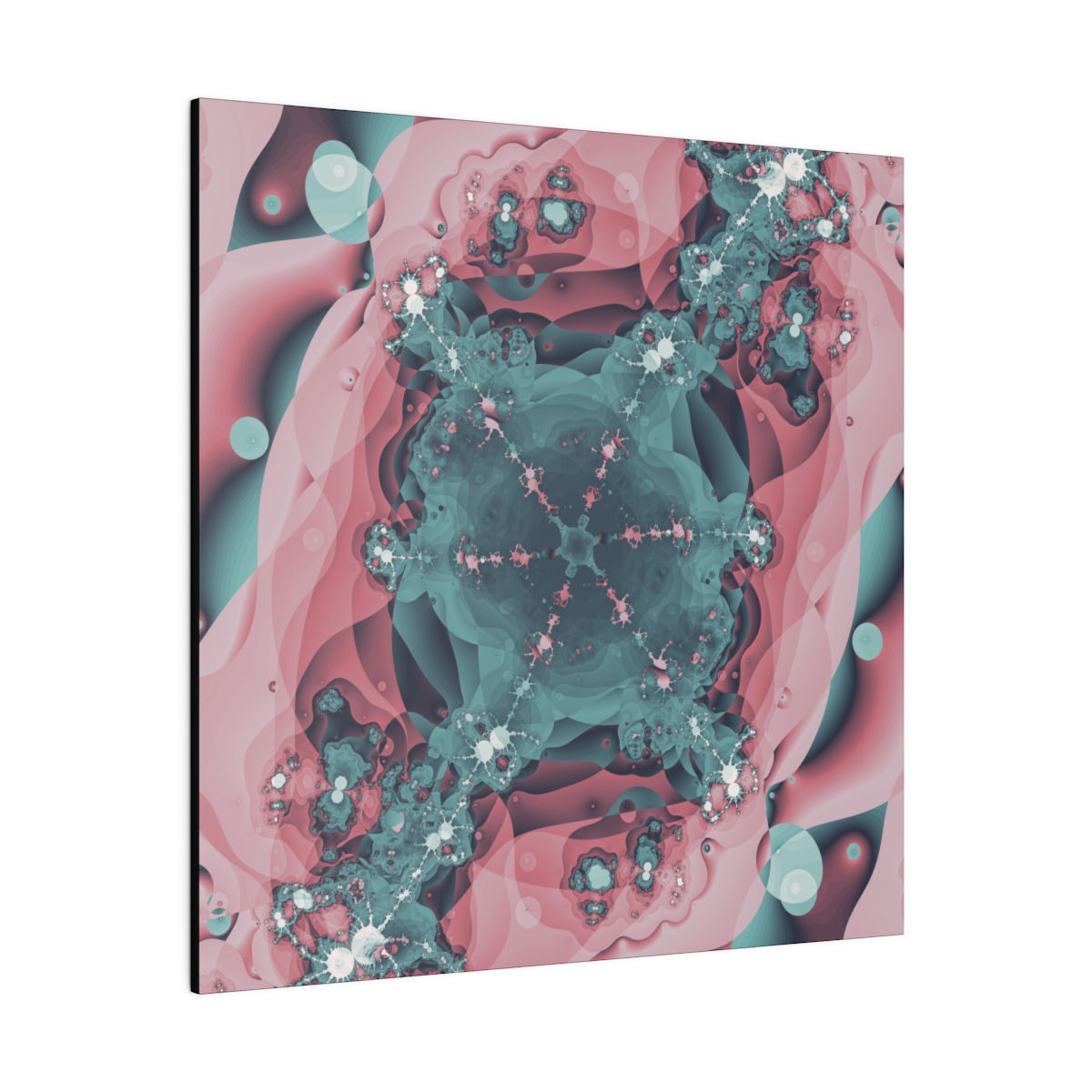 Abstract Fractal Canvas Art | Elegant Julia Set