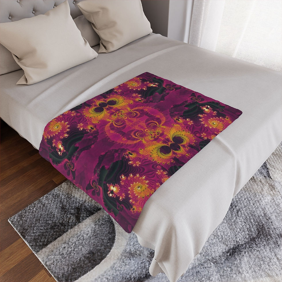 Thumbnail: Fractal Mandala Blanket