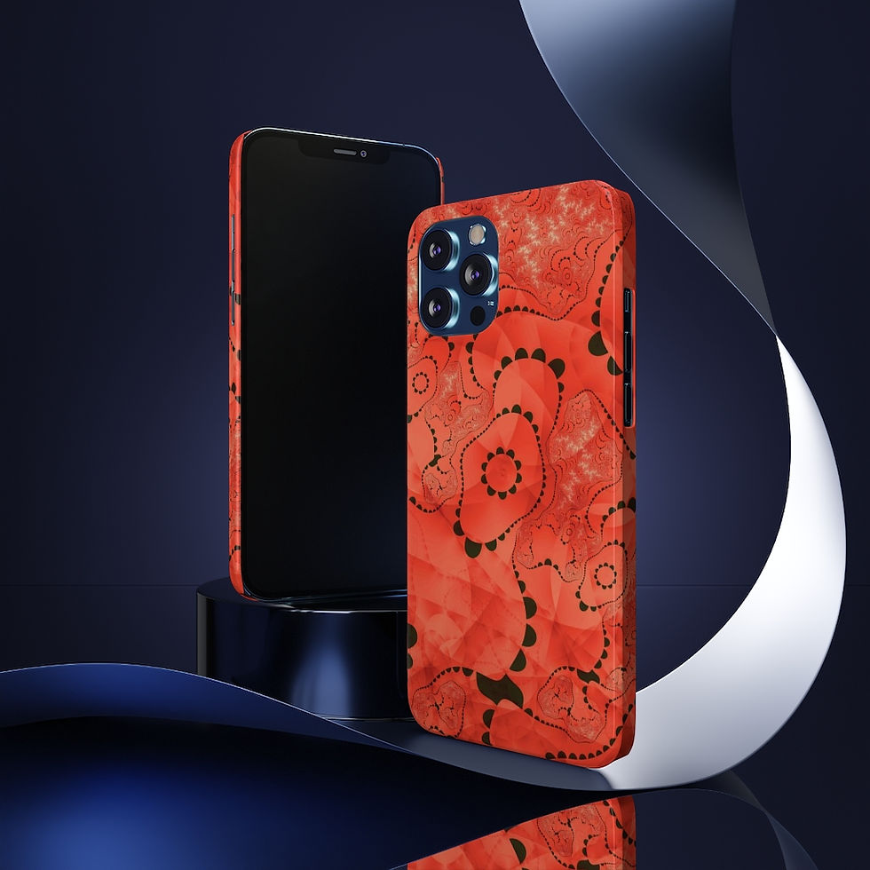 Thumbnail: Slim Fractal Phone Case