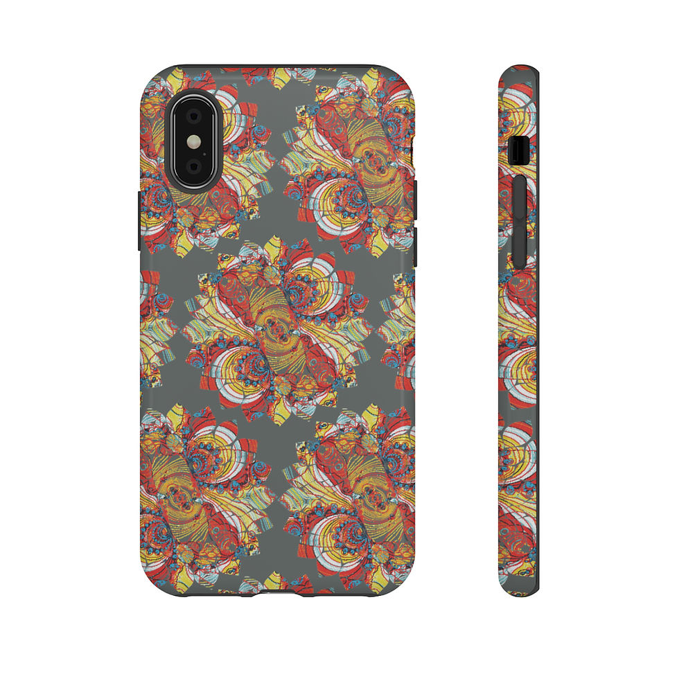 Thumbnail: Pixelated Tough Fractal Phone Case