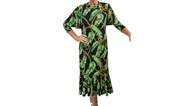 Thumbnail: Ayla Dress in Bright Tropic Print