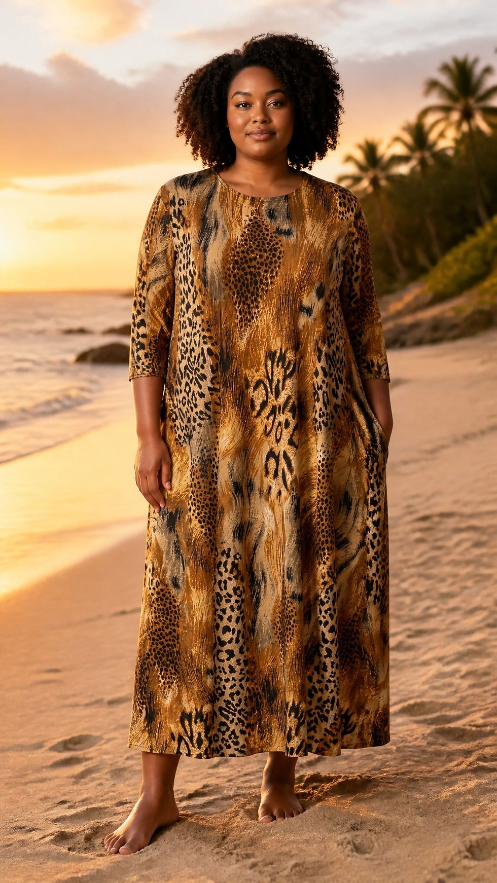Thumbnail: Danielle in Pretty Animal Print ITY