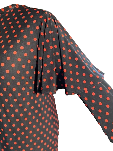 Thumbnail: Ayla Plus in Black with Red Polka Dots