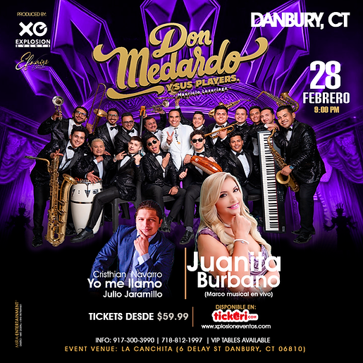 Concierto, Danbury,CT Sab,28 Feb 2026