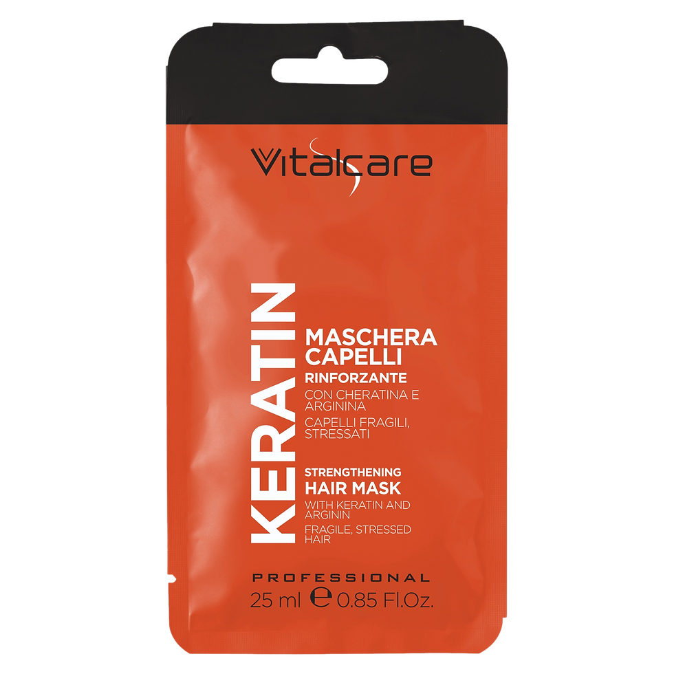 Masque capillaire réparateur à la kératine VITALCARE - 25ml