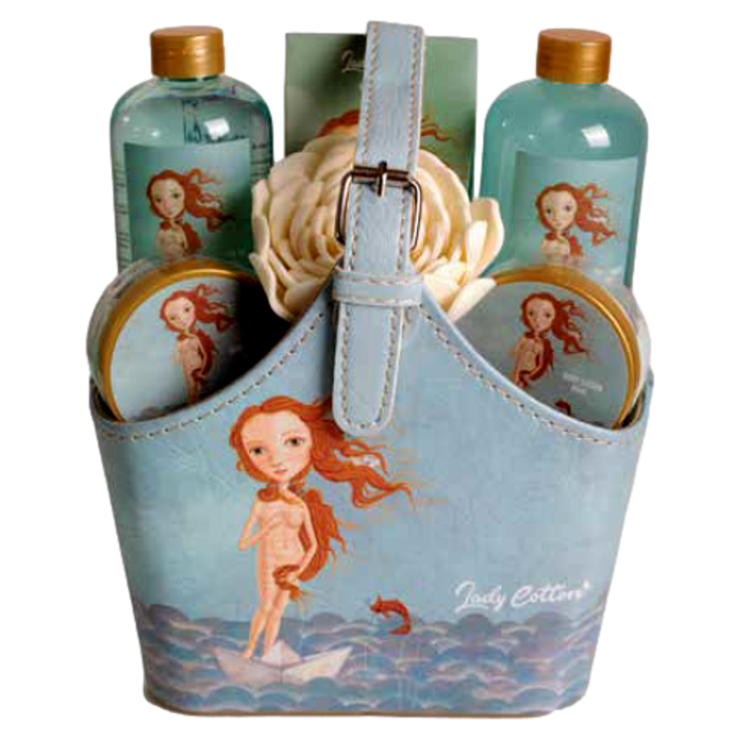Coffret bain Collection Vintage Lady Cotton Venus POKHARA