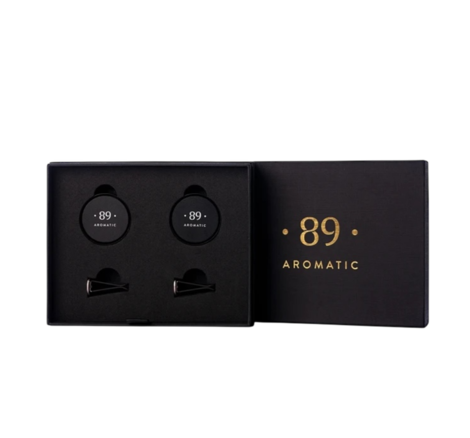 aromatic89 -luxury car fragrance - bil duft - infinity flow - sett 2 stk - fragrancebar.no