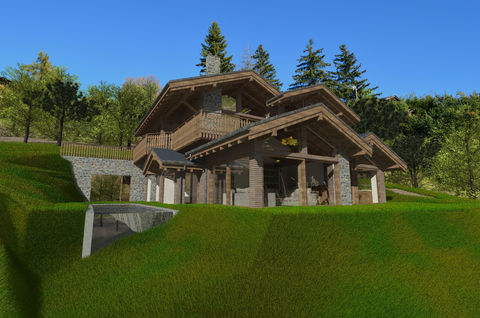 Chalet de luxe alpes