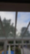Dirty conservatory roof and glass panels before cleaning in Kidderminster