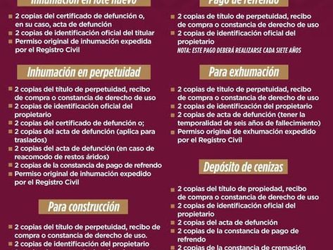 ¡Realiza tus trámites de forma correcta y oportuna!