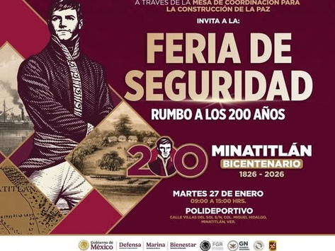 El Ayuntamiento de Minatitlán impulsa la seguridad y prevención.