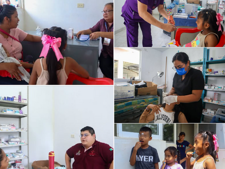 Gobierno de Minatitlán lleva Jornada de Salud a la comunidad La Breña