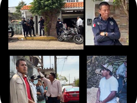 Pobladores de Hidalgotitlán "invitaron" a declarar a jefe policiaco ante la fiscalía 