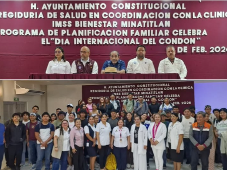 TecMina y Ayuntamiento de Minatitlán buscan la Concientización de la Salud Reproductiva