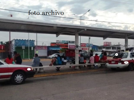 Personal de Transporte Público de
Xalapa coordina operativo en Mina
*** El Director General lo orde