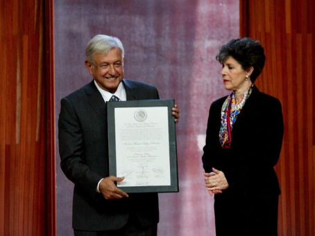 Después de 18 años de lucha
A. M. López Obrador Presidente de México