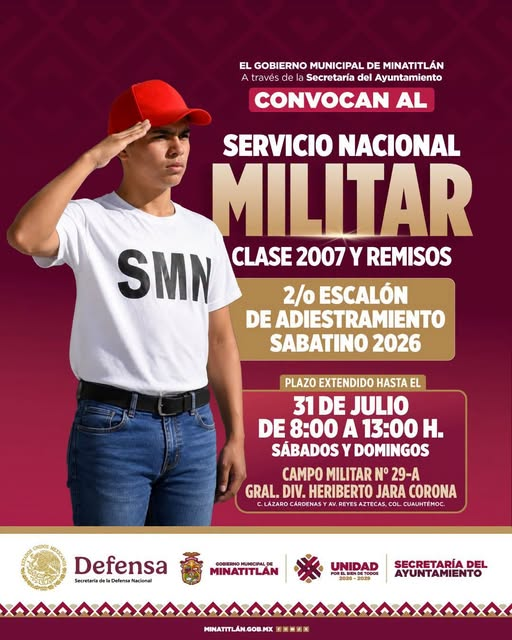 Servicio Nacional Militar 2026