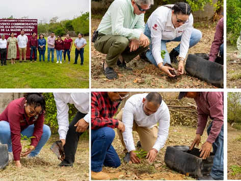 Gobierno Municipal conmemora el Día Internacional de la Madre Tierra