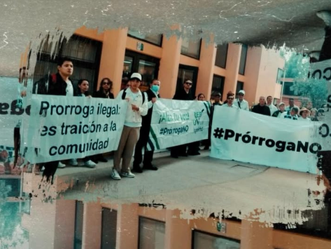 “Fuera rector” gritan alumnos de la UV