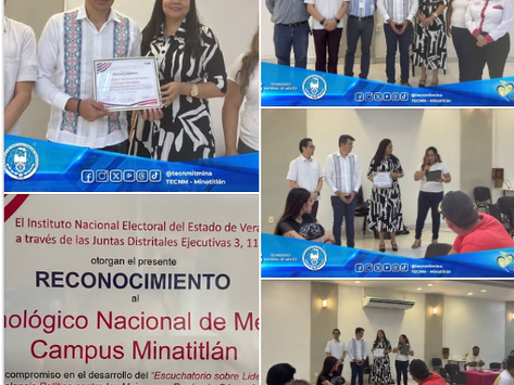 𝗘𝗟 𝗧𝗘𝗖𝗡𝗢𝗟Ó𝗚𝗜𝗖𝗢 𝗗𝗘 𝗠𝗜𝗡𝗔𝗧𝗜𝗧𝗟Á𝗡 𝗥𝗘𝗖𝗜𝗕𝗘 𝗥𝗘𝗖𝗢𝗡𝗢𝗖𝗜𝗠𝗜𝗘𝗡𝗧𝗢 𝗗𝗘𝗟 𝗜𝗡𝗦𝗧𝗜𝗧𝗨𝗧𝗢 𝗡𝗔𝗖𝗜𝗢𝗡𝗔𝗟 𝗘𝗟𝗘𝗖𝗧𝗢𝗥𝗔𝗟 (𝗜𝗡𝗘)