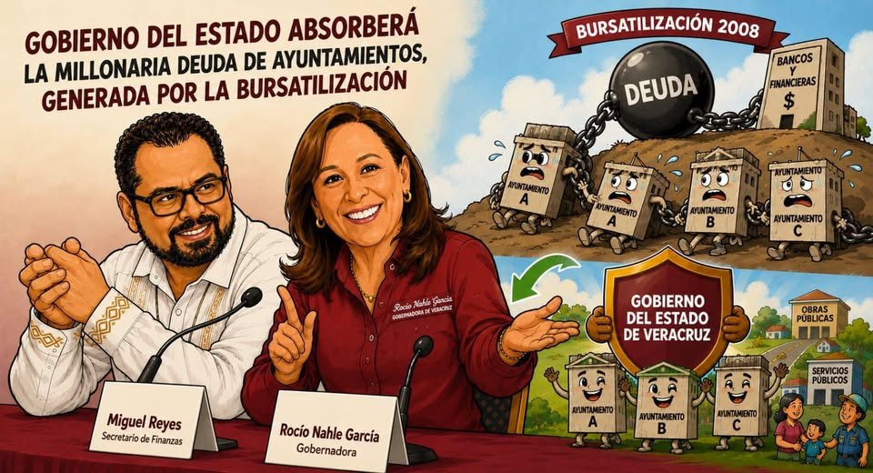 ColumnaSinNombre | AYUNTAMIENTOS YA PAGARON EL DOBLE... PERO DEBEN EL TRIPLE POR LA BURSATILIZACIÓN