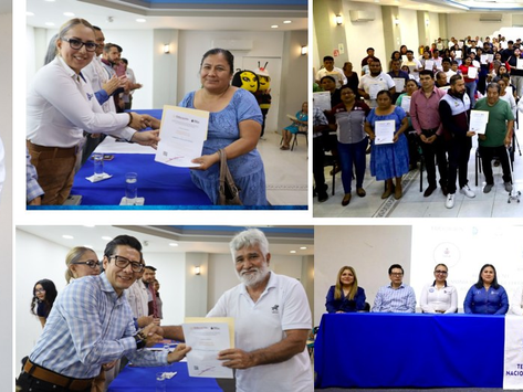 Se entregan 94 Certificados de la Agenda Alfabetizatec