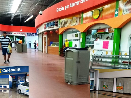 Cierran Restaurantes y áreas de comida en plazas comerciales de Mina