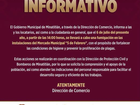 Aviso Informativo