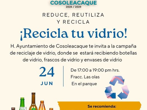 ¿Tienes vidrios acumulados en casa y no sabes qué hacer con ellos?