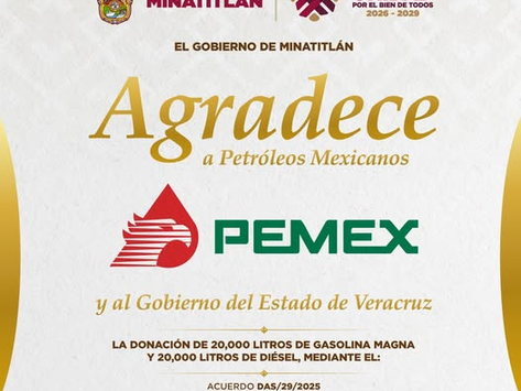 el Gobierno Municiapal de Minatitlán...