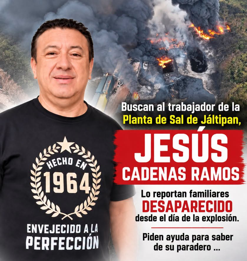 Buscan a obrero “desaparecido” el día de la explosión en Jáltipan