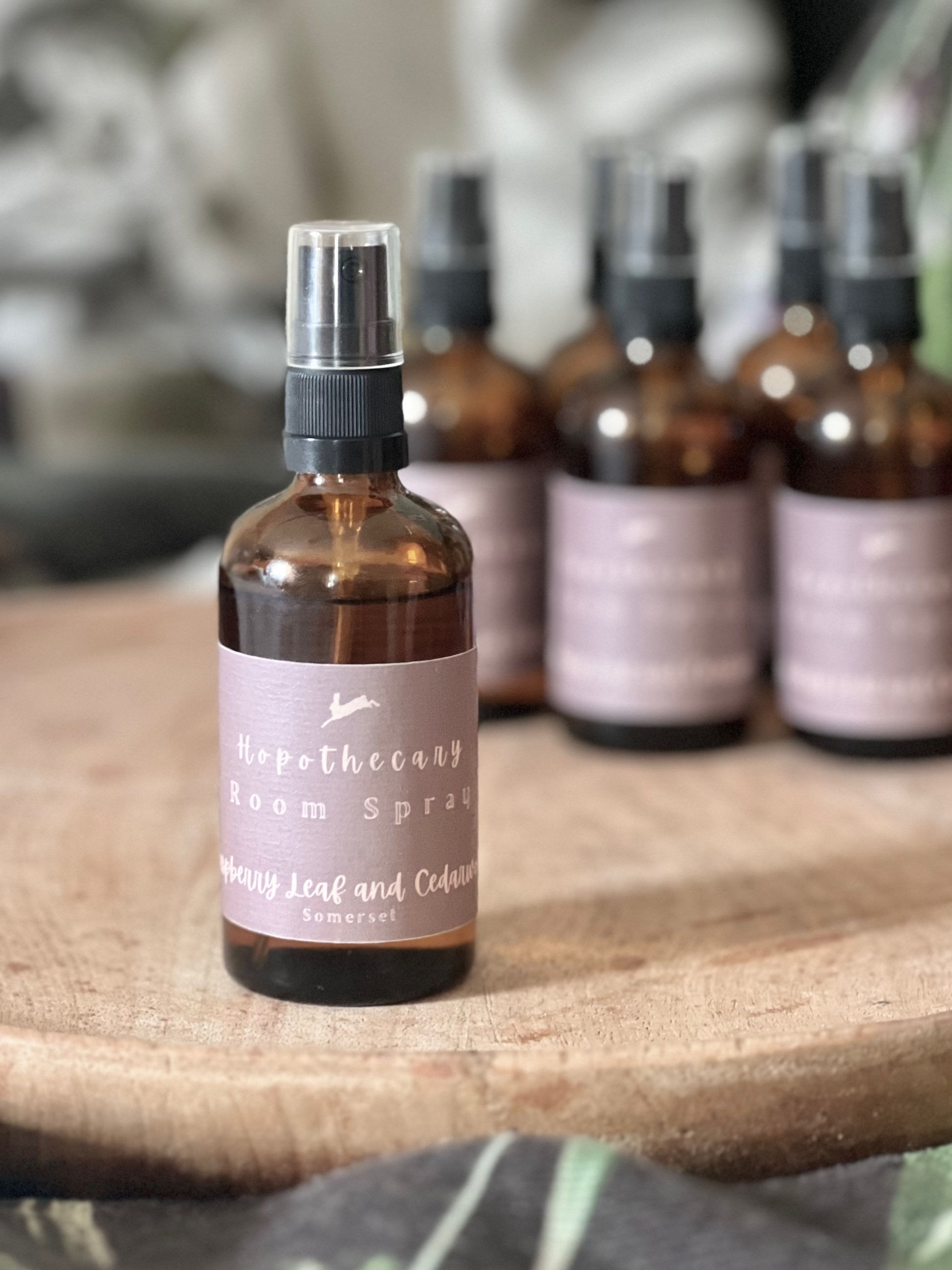 Room Spray - Raspberry Leaf and Cedarwood