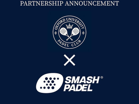 A partnership with Smash Padel Oxford
