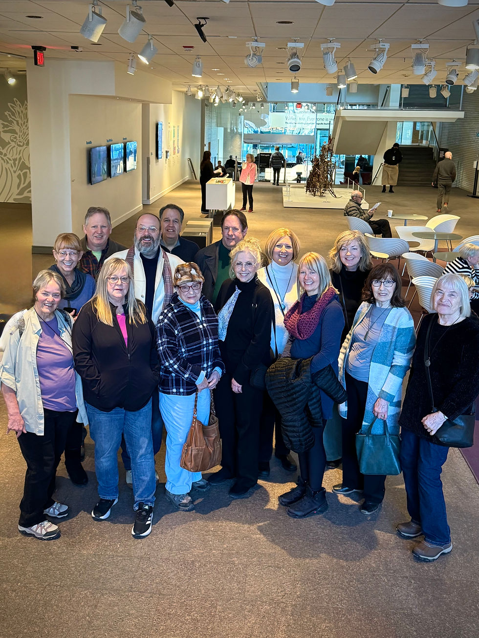 Bloom With Me Tour Group at the M.I.A.