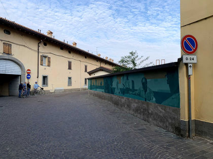 Mural Italia Italië Impia Street
Streetartfestival 
Spirano Italia
2024 Streetart Rural Humanism Europe 