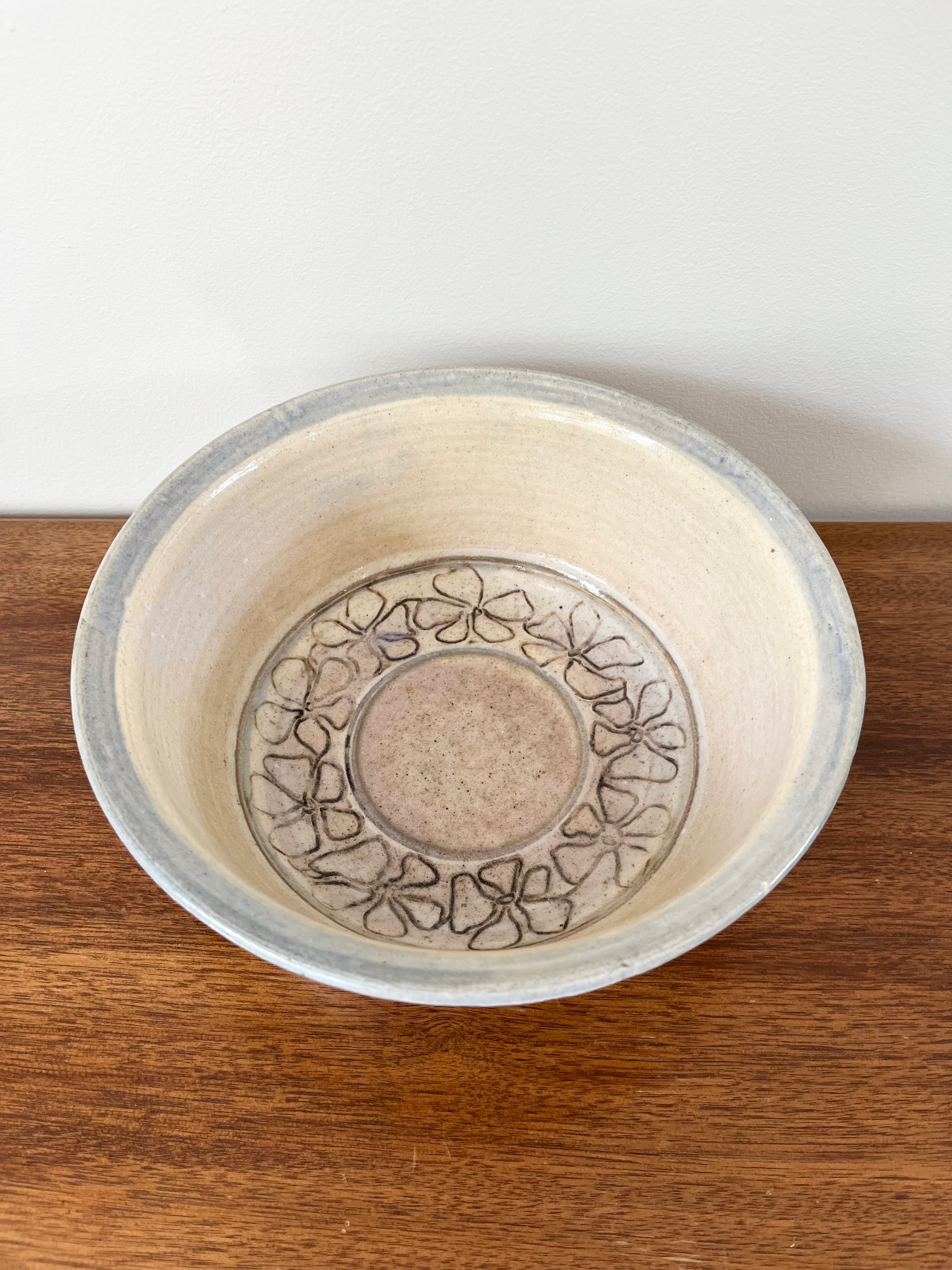 Floral Ceramic Bowl