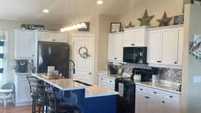 Vinyl Wrap Kitchen Makeover