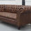 Thumbnail: 3 Seater Sofa Flared in Legacy Brown