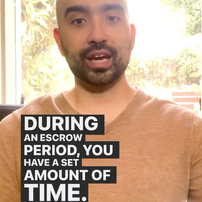 Delays during Escrow