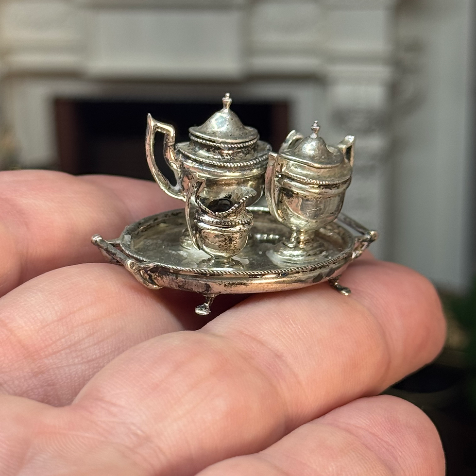 Sterling Silver Tea Set by Pete Acquisto