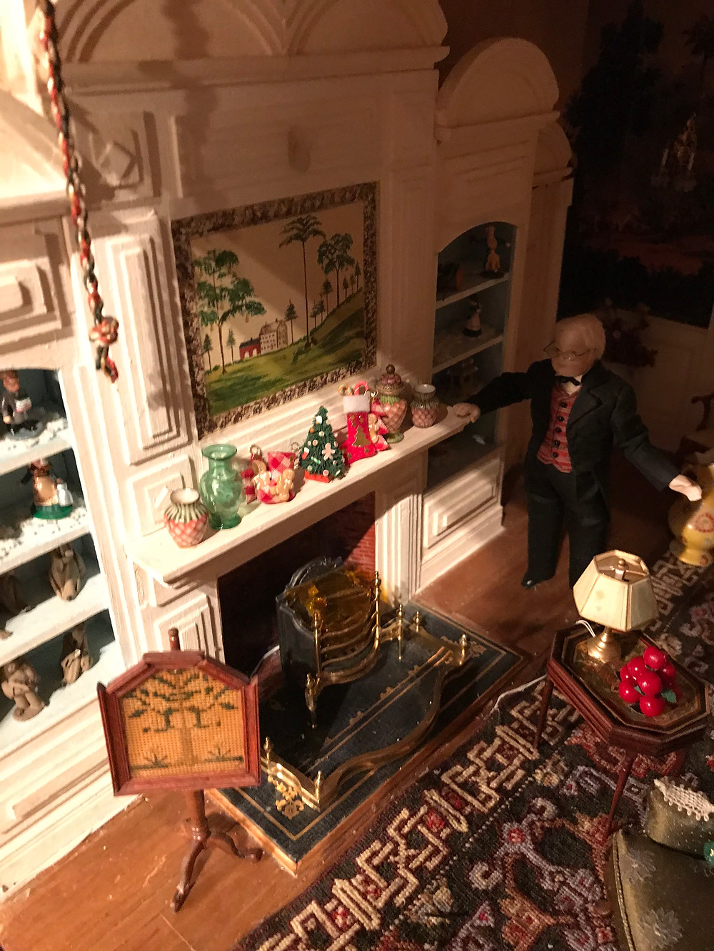 Nybelwyck Hall Living Room Christmas